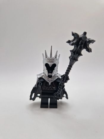 Figurine type lego Nazgul custom 3d résine et peint seigneur des anneaux