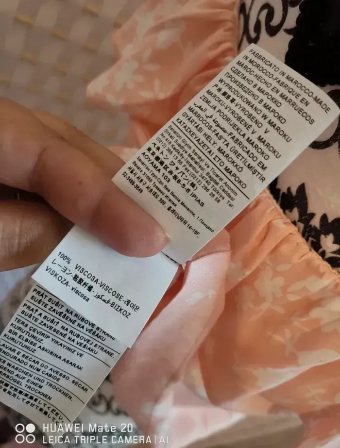 💕Joli Top asymétrique rose fleuri Benetton - femme Taille M / 38💕 - photo numéro 10