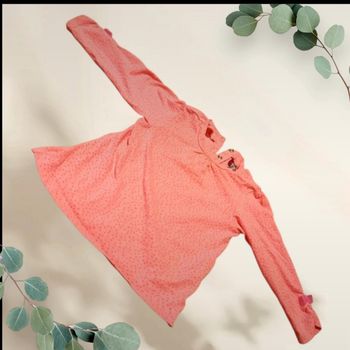 Pull Bébé Fille Rose à Pois – Orchestra (Taille 6 mois)