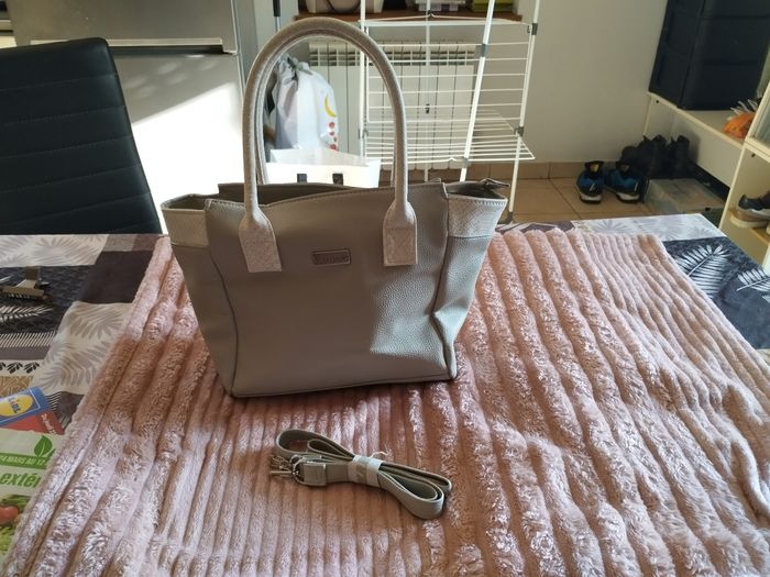 Sac banc et gris - photo numéro 2