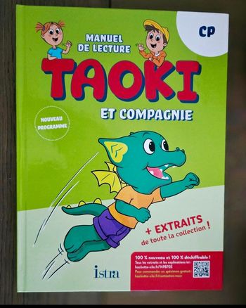 Manuel de lecture taoki et compagnie cp nouveau programme neuf