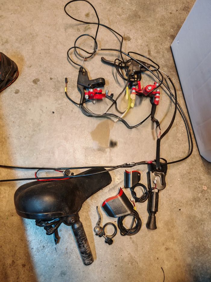 lot de pièces de draisienne électrique Moovway B3 - photo numéro 5