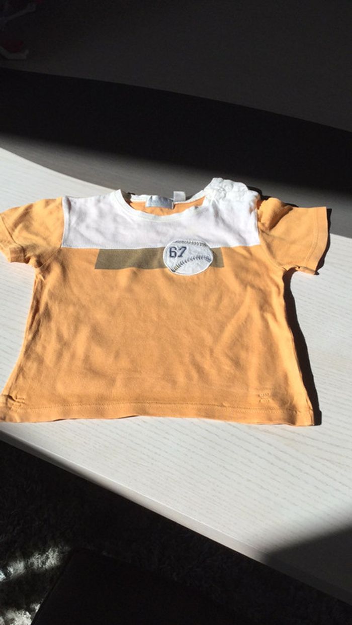 Tee-shirt Baseball 24m