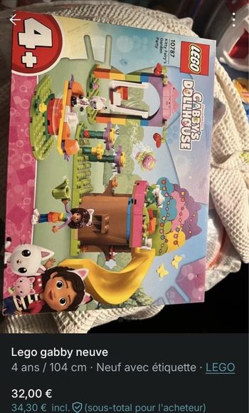 Lego Gaby neuf 