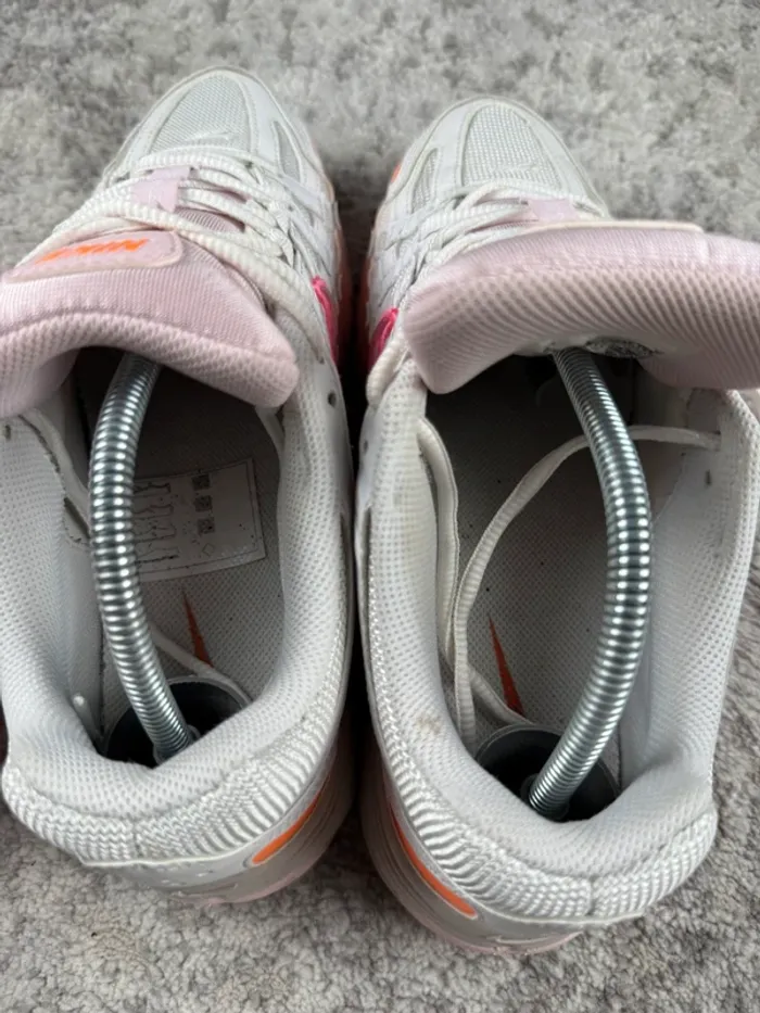 Nike P-6000 Running Digital Pink - White & Orange & Pink - photo numéro 15