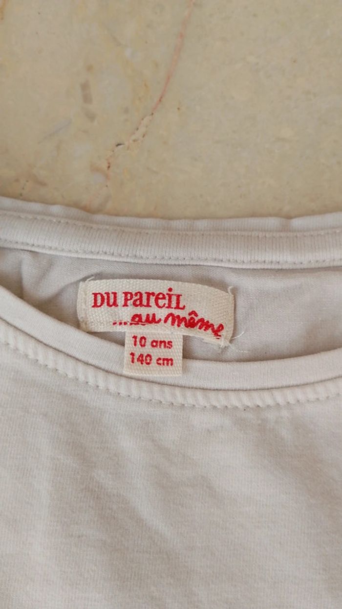 #manu7896fille10ans t shirt manches longues - photo numéro 3