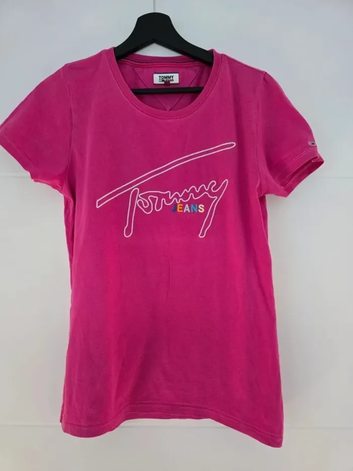 Tee shirt rose tommy