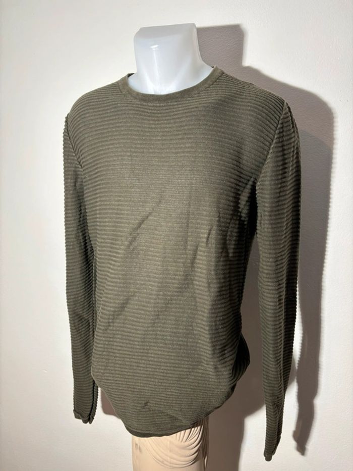 Pull Jack & Jones kaki | Taille M | Confort & style pour l’hiver - photo numéro 2