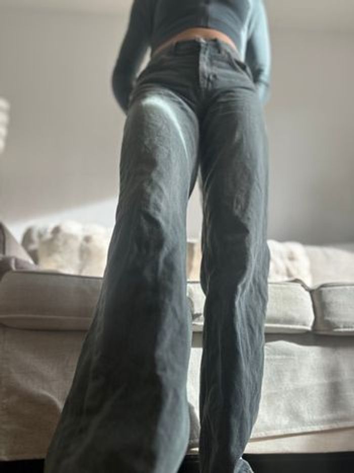 Jean Zara gris délavé - photo numéro 3