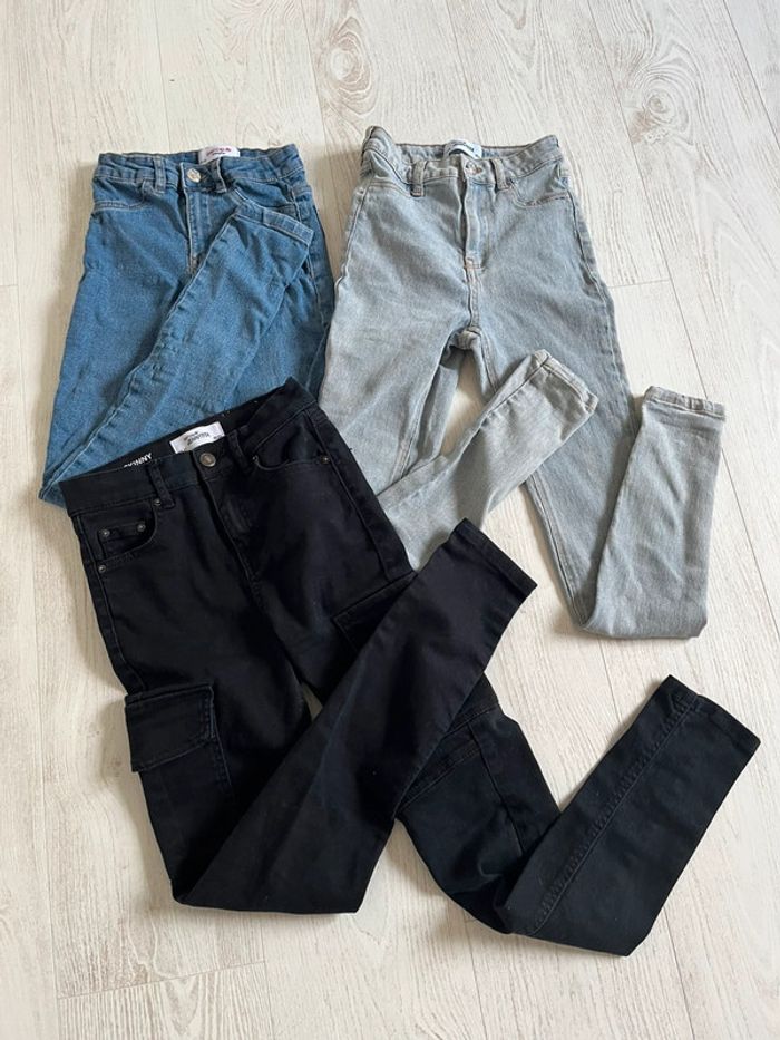 Lot de 3 jeans pantalons Jennyfer