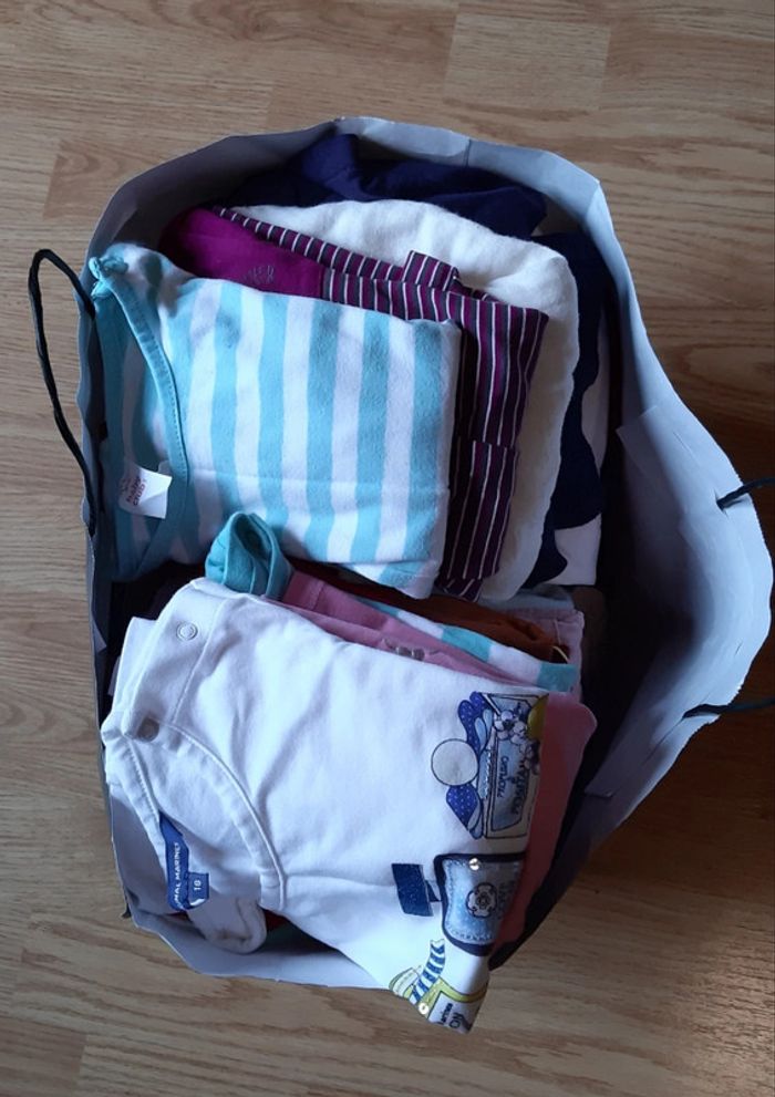 Zak kleding meisje 18m-24m( 45stuks) zomerkleding - photo numéro 2