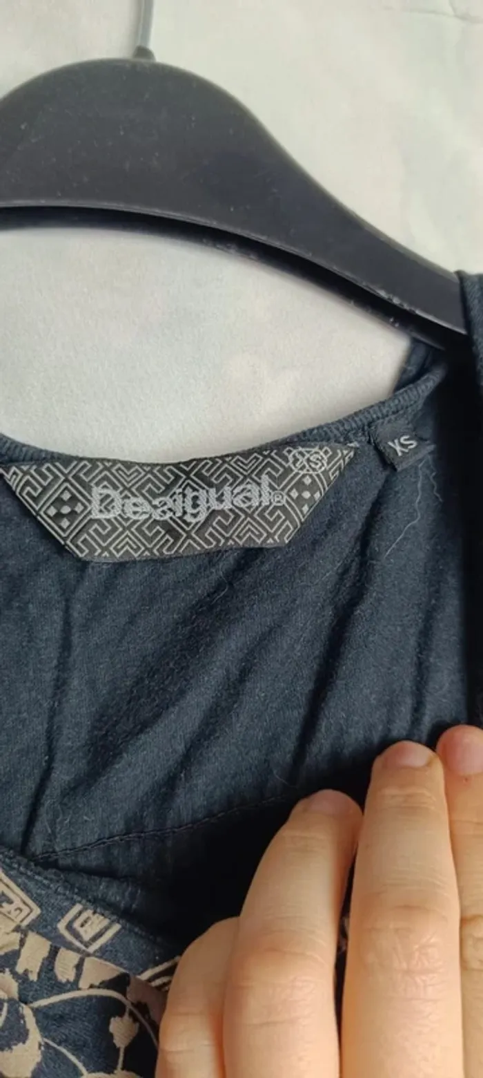 187- robe longue desigual, Taille XS - photo numéro 4