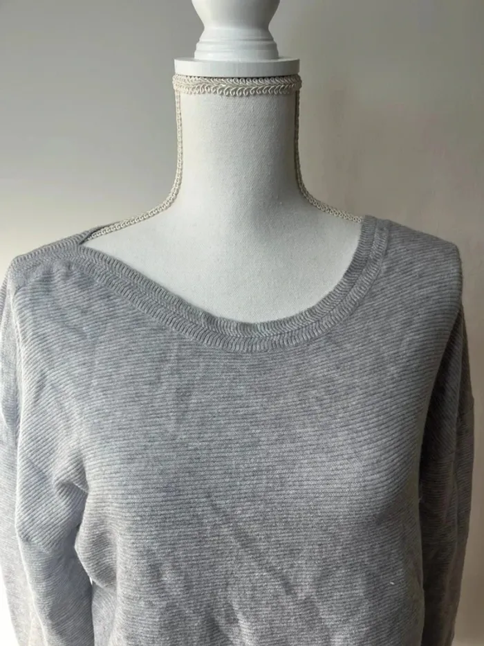 Pull d'hiver gris - Taille 42 - photo numéro 4