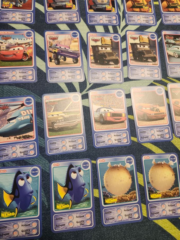 Lot cartes enfant disney auchan 2010 ou unité - photo numéro 9