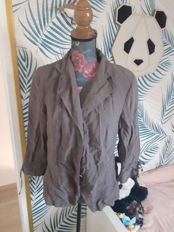 Veste épaulettes kaki L