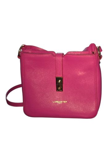 Sac Lancaster Sac Milano horizon  trotteur cuir de vachette grainé orchidée TBE