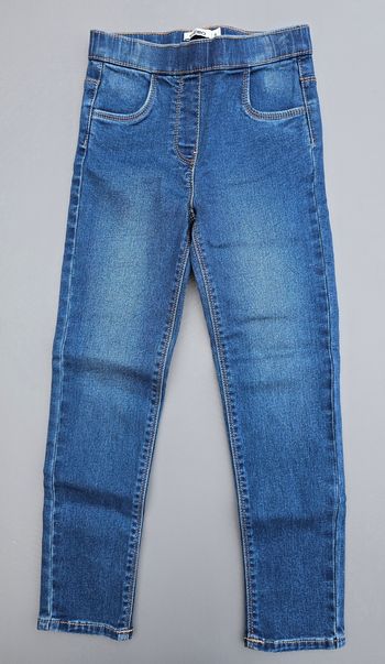 Pantalon jeans tregging 6 ans fille gemo 
