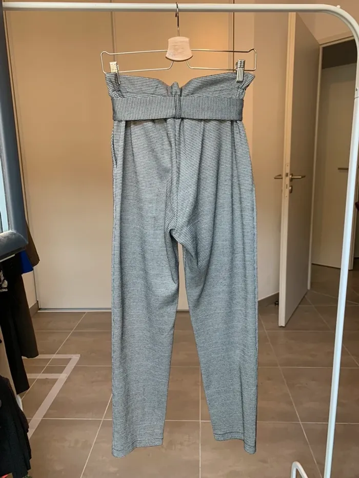 Pantalon Rue des Abbesses taille 1 pieds de poule - photo numéro 2