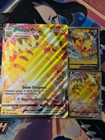 Carte Pokémon pikachu