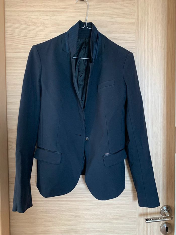 Veste blazer droite femme IKKS taille 38, - photo numéro 2