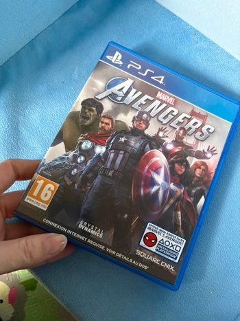 Jeu PS4 avengers Marvel