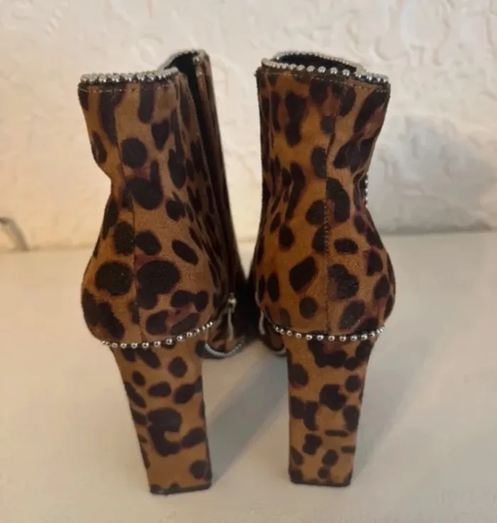 Bottines femme t 39 léopard neuve - photo numéro 4