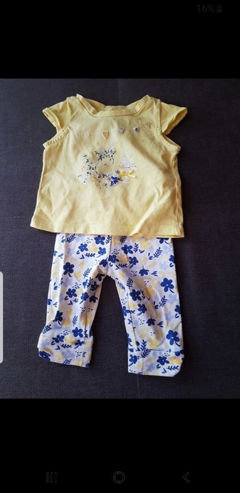 Ensemble bébé taille 3 mois