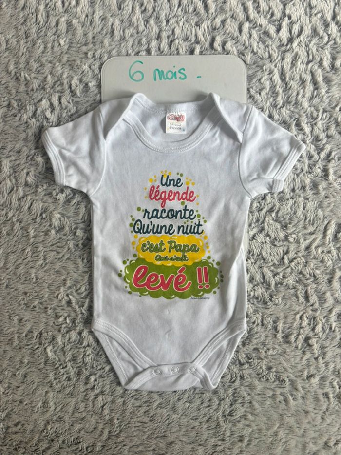 Body humoristique 6M