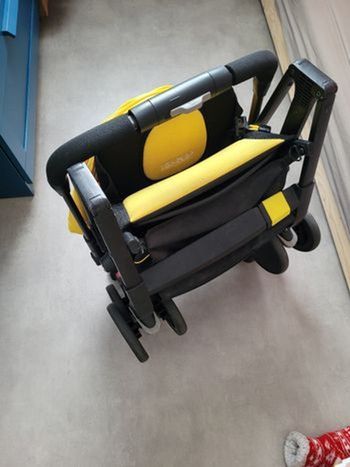 Poussette recaro  jaune
