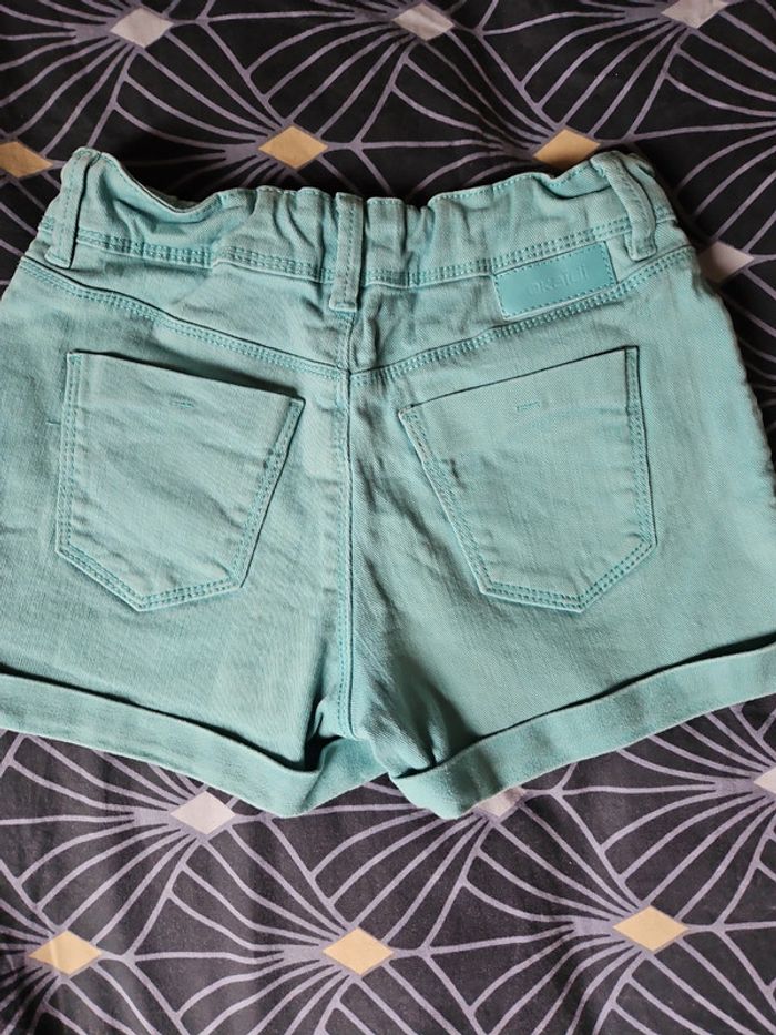 Short turquoise 8 ans okaidi - photo numéro 5