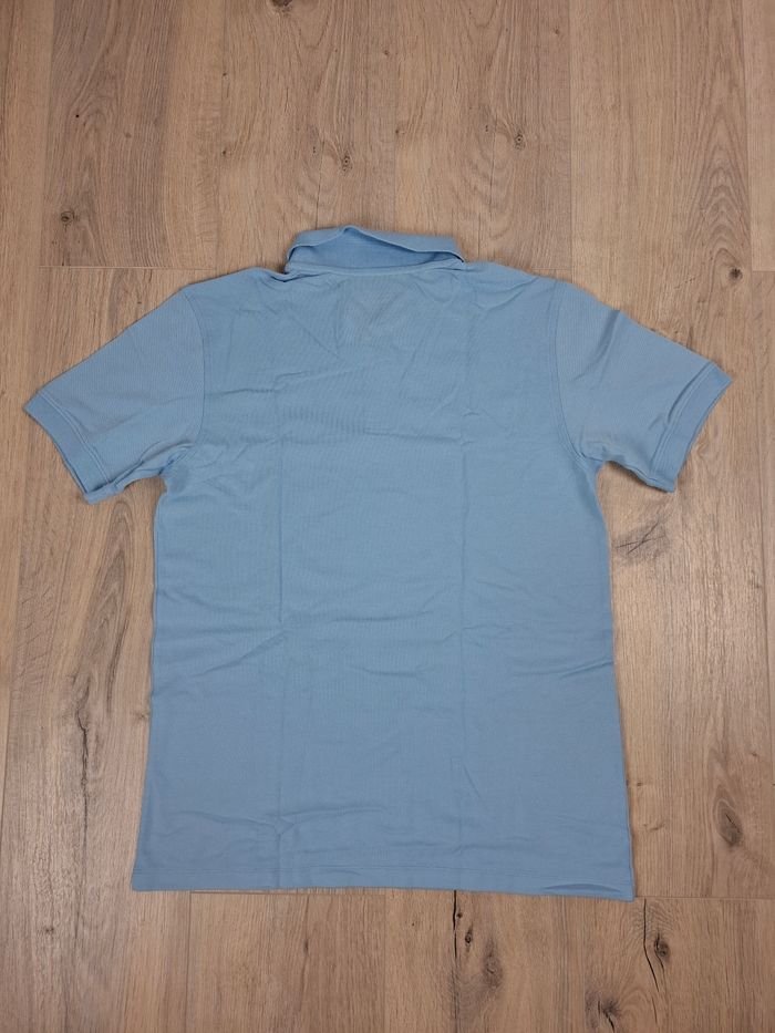 Polo – T-Shirt Col Polo – Homme – Bleu Clair – Taille XS / FR 42 – Coton - photo numéro 2