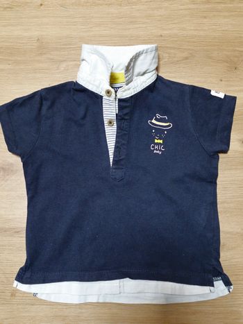 Polo pour garçon de 18 mois, kiabi en très bon état.