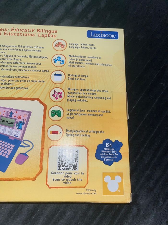Ordinateur éducatif stitch - photo numéro 5