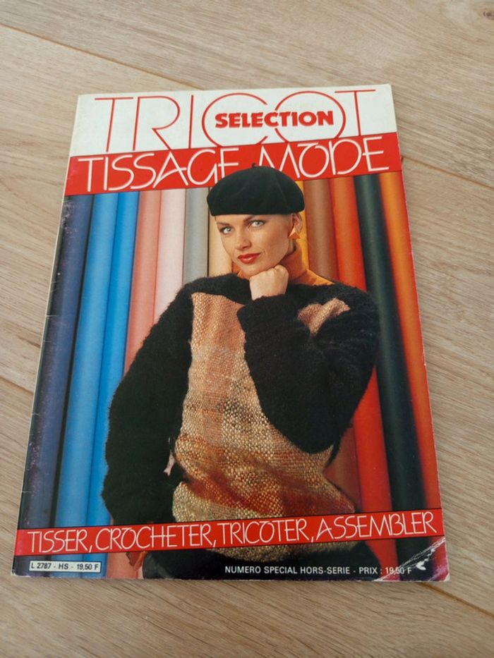Magazine tricot sélection tissage mode