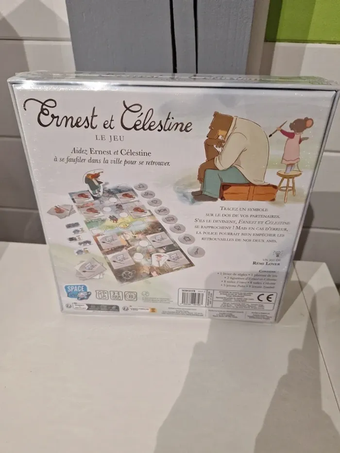🧸 Jeu Ernest et Célestine – Coopératif dès 5 ans - photo numéro 2
