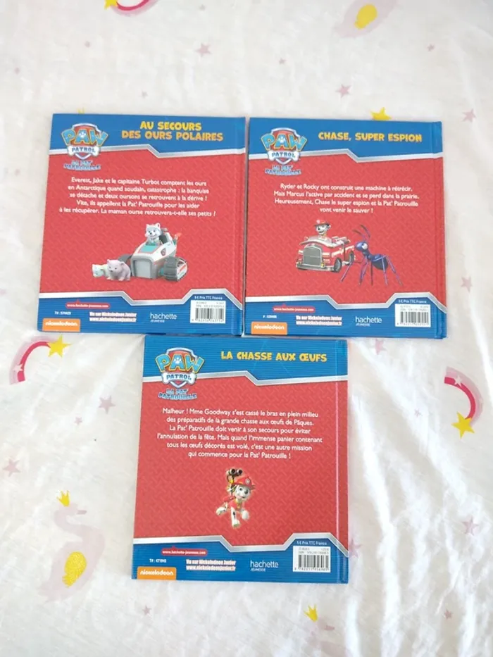 Lot 3 livres Paw Patrol (Pat Patrouille) - photo numéro 3