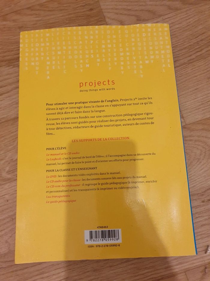 Livre anglais Project 2 avec sont CD - photo numéro 4