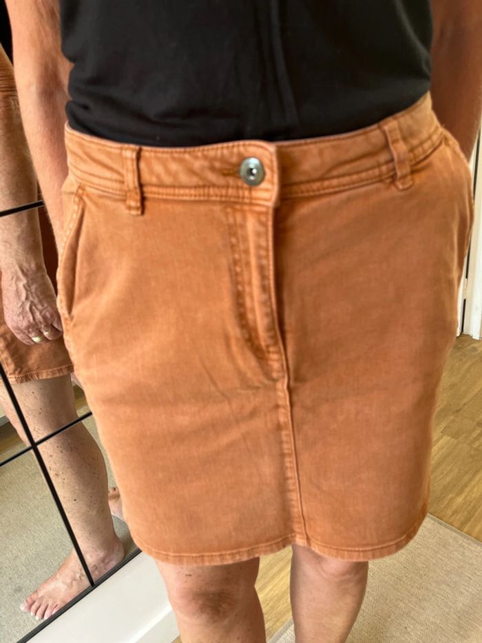 Jupe courte en jeans marque EDC since 98 - photo numéro 5