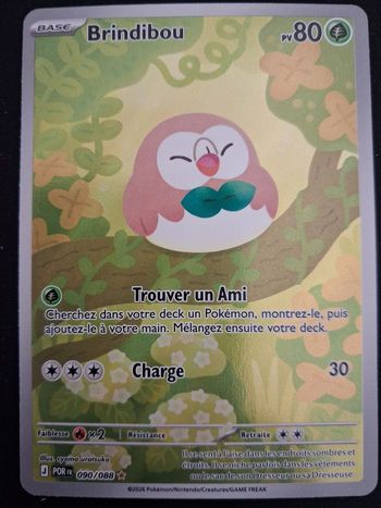Carte Pokémon Brindibou 090/088 - Illustration Rare - Équilibre Parfait FR

