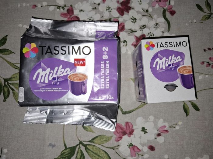 Café dosettes Milka Tassimo