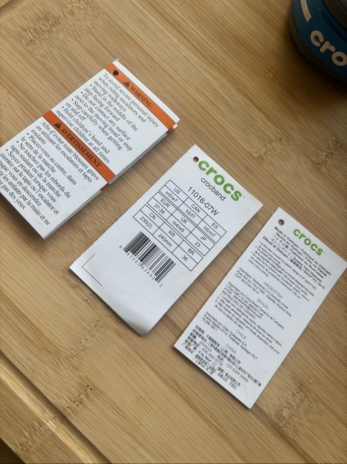 Crocs crocband mixte 37/38 ( portée une journée ) - photo numéro 10