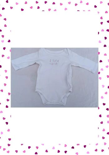 Body manches longues 6 mois In Extenso