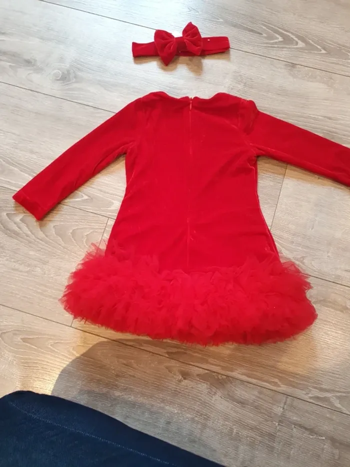 Robe rouge 24 mois - photo numéro 5
