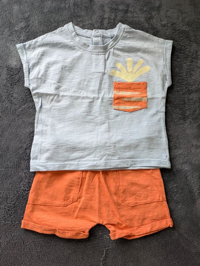 Ensemble t-shirt et short Lupilu