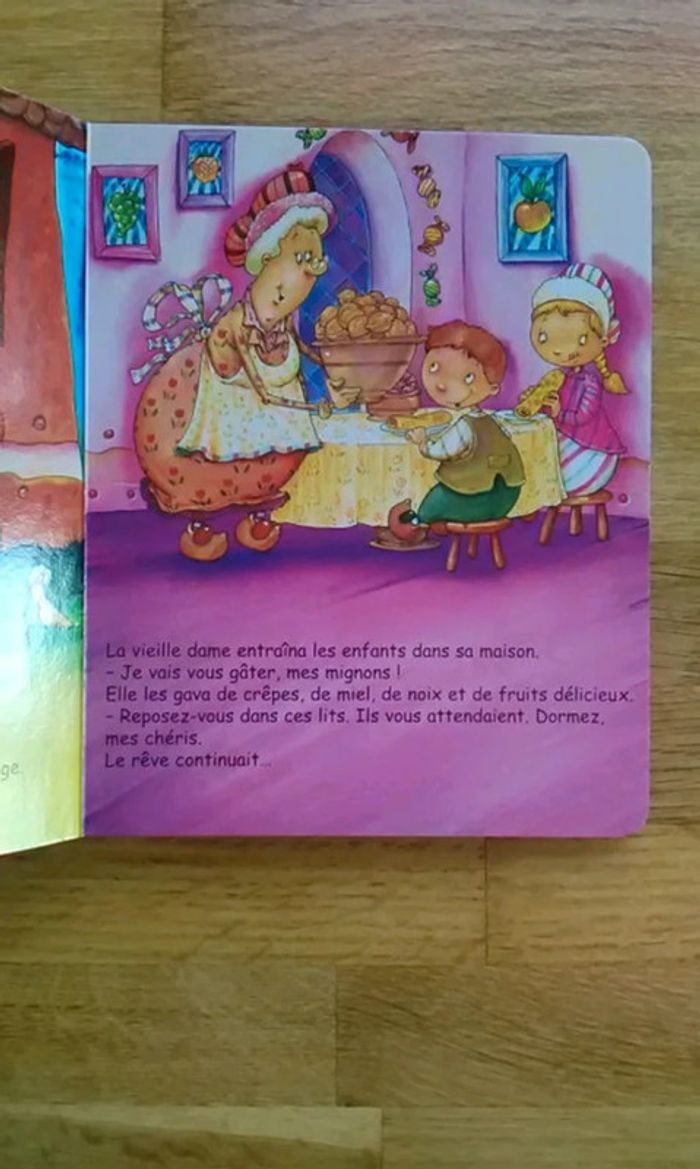 Livre Hänsel et Gretel cartonné - photo numéro 2