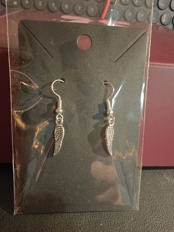 Boucles d'oreilles ailes
