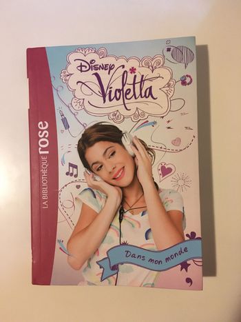 Livre Disney Violetta - bibliothèque rose
