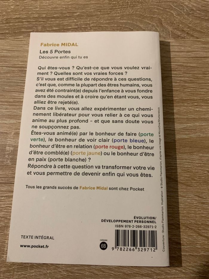 Les 5 portes découvre enfin qui tu es - photo numéro 2