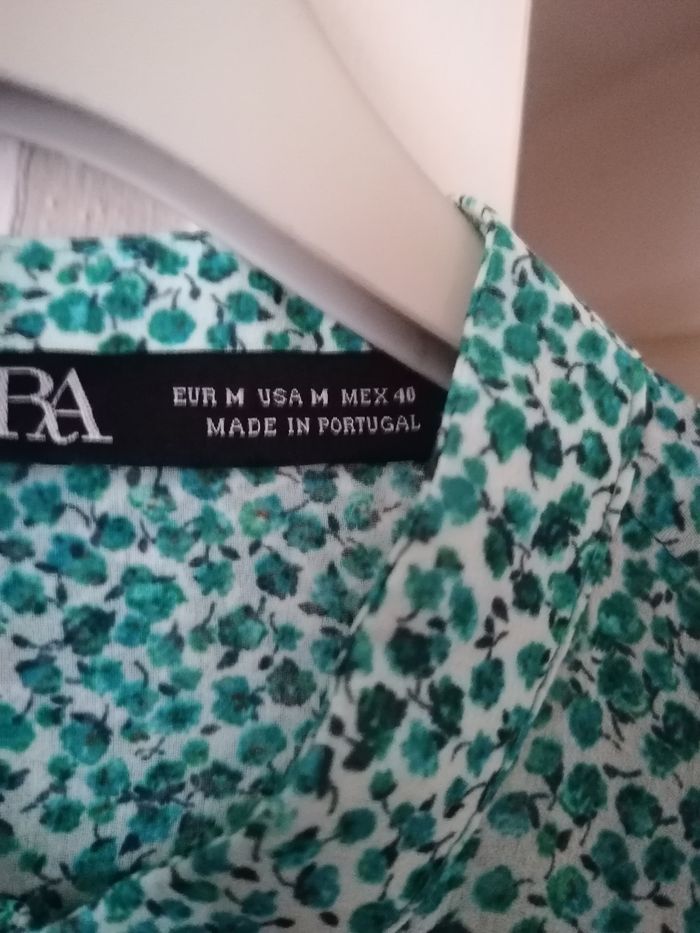 Robe longue d'été fluide zara taille m - photo numéro 4