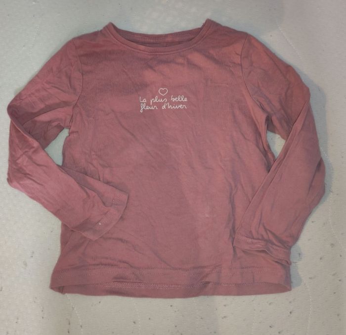 Lot tee shirt manches longues 4-5 ans - photo numéro 3